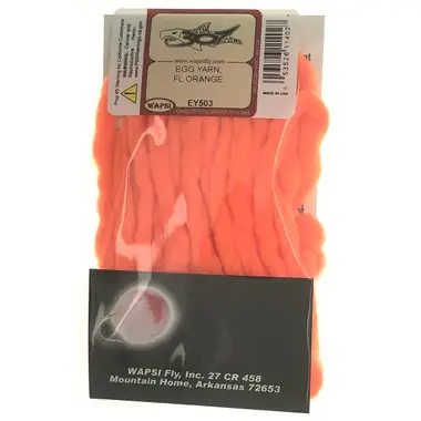 Satisfait Ou Remboursé Wapsi Egg Yarn - Fluorescent Orange