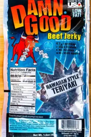 Offre Du Jour Damn Good Beef Jerky - 1.6oz - Hawaiian Teriyaki Beef Jerky