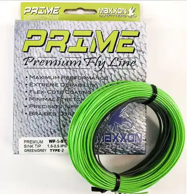 Meilleur Choix Maxxon Prime Premium SINK TIP Type-2 Fly Line - 6WT