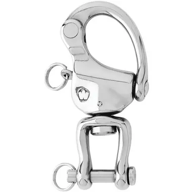 Wichard HR Snap Shackle With Clevis Pin Swivel - 120mm Length - 4-23/32" Authentique