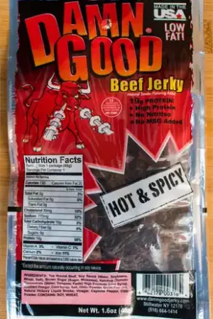 Meilleur Prix Damn Good Beef Jerky - 1.6oz - Hot & Spicy Beef Jerky
