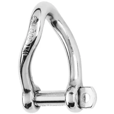Wichard Self-Locking Twisted Shackle - 10mm Diameter - 13/32" Paiement Sécurisé