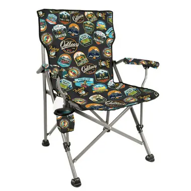 Outdoor Patch Straight Back Chair Jusqu'à Épuisement Des Stocks