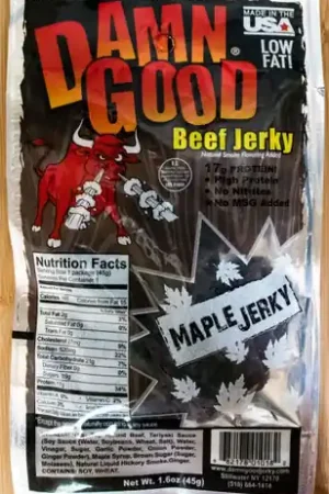 Pas Cher Damn Good Beef Jerky - 1.6oz - Maple Beef Jerky