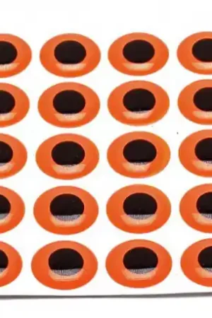 Commander Maintenant Les yeux époxy Pike Monkey Fluo Fire Orange 8.0mm