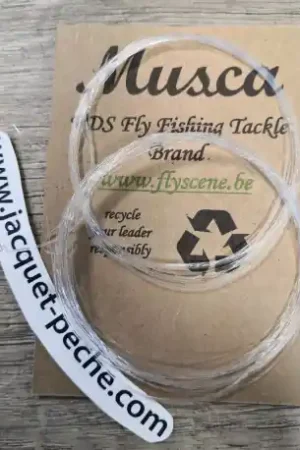 Bas de ligne Musca Flottant 2 Pièces 2m70 0.13mm 6x 1.4kg Livraison Express