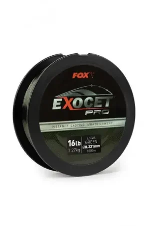 Nylon FOX Exocet pro 16lb/ 7.27kg- 0.33mm 1000m Produit De Marque