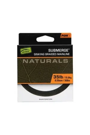 Solde Tresse FOX naturals submerge 45lbs/20.4kg- 300M