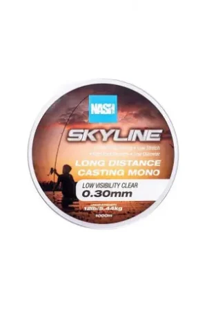 Nylon NASH skyline 0.35mm 15lb 1000m jaune Marque
