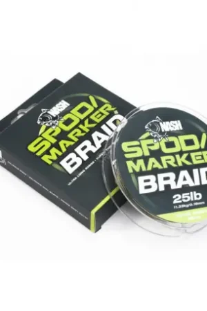 Bon Plan Tresses Spod Marker NASH Hi Viz Green 0.18mm 25lb 300m
