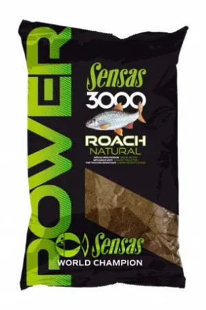 Amorce SENSAS 3000 power roach natural 1KG Bon Marché