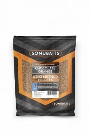 Pellets fin perfect Sonubaits Stiki method chocolat/orange - 2mm en 650Gr Achat Immédiat