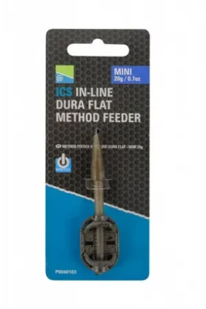 Acheter Direct Method feeder PRESTON in-line dura flat mini- 20gr