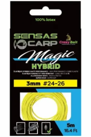 Acheter Direct Elastique hybride SENSAS magic- 2.8mm 5mt