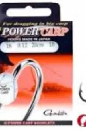 Bas de ligne GAMAKATSU Power carp n°12 BARBLESS 0.16mm 20cm Offre Limitée