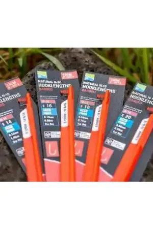 Achat Immédiat Hameçons monté PRESTON N10 - 0.12mm - 1.46 kg - taille14 - 15cm