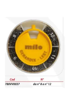 Boite de plombs MILO gerardix cylindrique n°8-12 Promotion