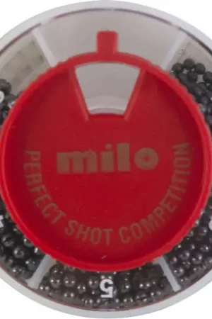 Prix Choc Boite de plombs distributrice MILO perfect shot compétion n°8 au n°12