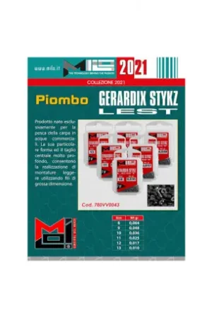 Authentique Plombs MILO gerardix stykz n°9-0.048gr