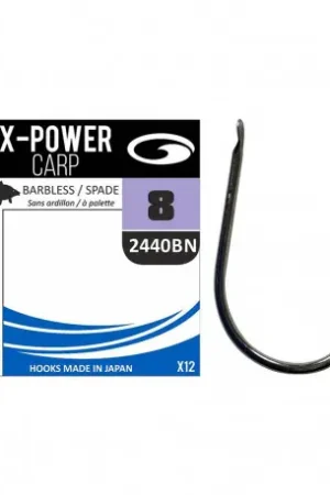 Acheter En Ligne Hameçons GARBOLINO x-power carp 2440BN N°16 - Sans Ardillon