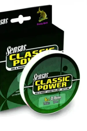 Vente Flash Nylon SENSAS classic power 100m 0.25mm