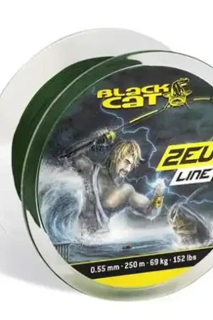 Tresse BLACK CAT Zeus line 0.38mm 37kg 400m Prix Cassé