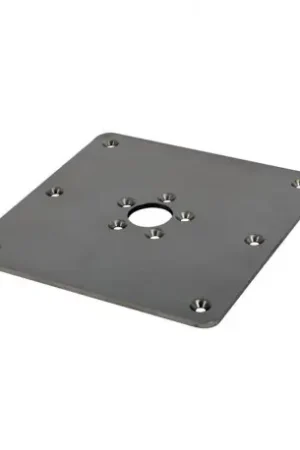 Platine basse carrée acier pour siège AMIAUD Jusqu'à Épuisement Des Stocks