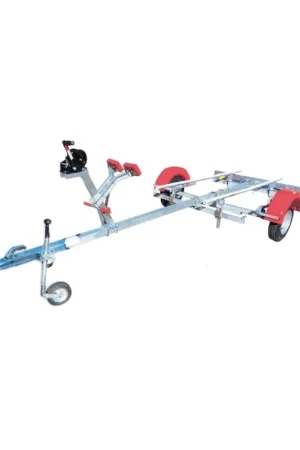 Remorque PACK PLUS (roues 450x10) Pour Tout Type de Barque jusqu'à 4.40m. Dernière Chance