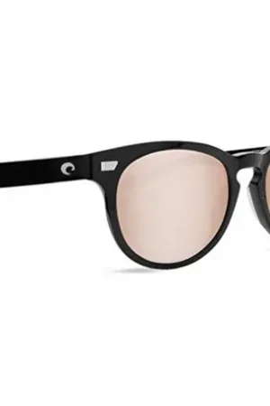 Lunettes COSTA Shiny black 580G Silver copper mirror Bon Plan