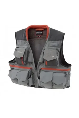 Expédition Rapide Gilet SIMMS Guide Vest Steel Taille M