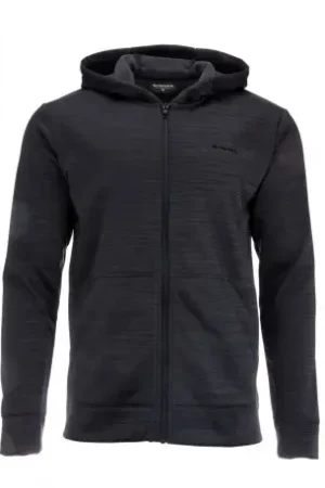 Sweat SIMMS Challenger Full-Zip Hoody Black Heather Taille M Commande En Gros