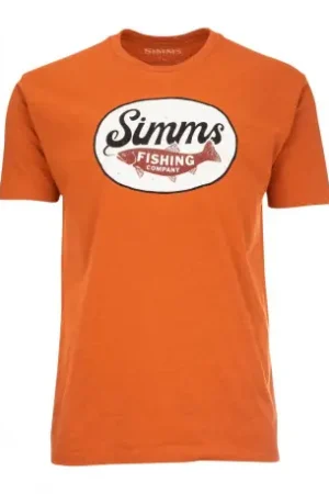 Acheter En Ligne T-Shirt SIMMS Trout Wander Adobe Heather M