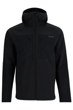 Retour Gratuit Veste SIMMS Confluence Hoody Black M