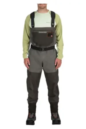 Waders SIMMS Men's G3 Guide Stockingfoot Gunmetal Taille MS 9-11 Retour Gratuit