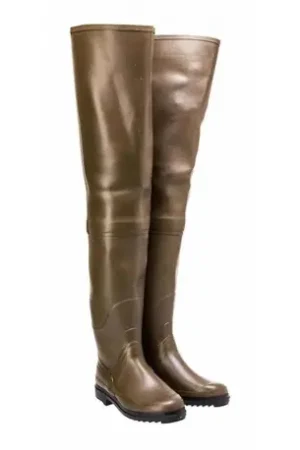 Bon Marché Cuissardes AIGLE Truite kaki Pointure 44
