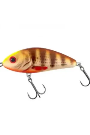 Leurre SALMO Fatso 10cm spotted brown perch Flottant Super Prix