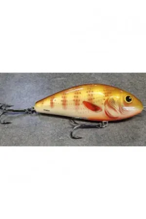 Usine Directe Leurre SALMO Fatso 14cm Brown perch COULANT
