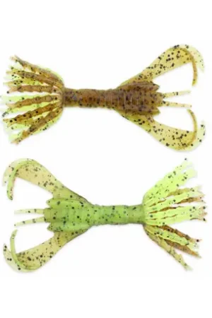 Nouveauté Leurre KEITECH Hyper spider 3.2inch Green pumpkin chart