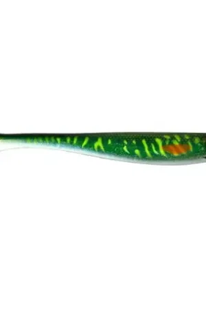 Leurre STRIKE PRO Pig shad Tournament 18cm Green motoroil UV Petit Prix