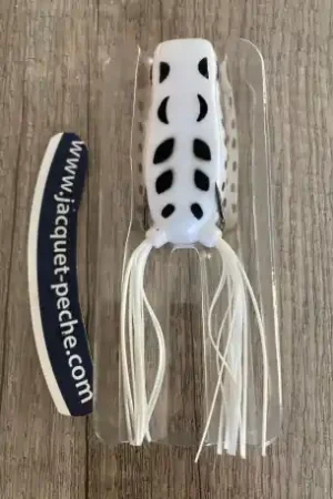 Leurre JIG POWER Frog pop 6cm Blanc Bon Plan
