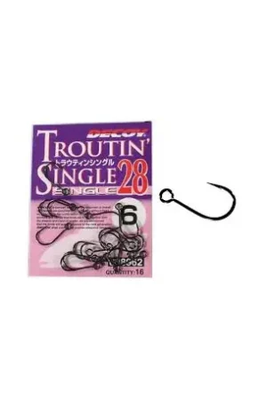 Hameçon DECOY Troutin' single 28 n°4 Vente Flash