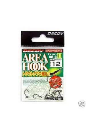 Prix Réduit Hameçons DECOY Area hook n°12