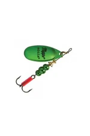 Nouvelle Collection Cuiller MEPPS Aglia n°2 Platinium vert