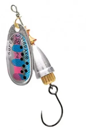 Prix Promo Leurre BLUE FOX Vibrax n°2 RT Single hook