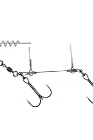 Stinger SAVAGE GEAR Spin rig 8.5cm 0.70mm 2 2 pièces Usine Directe