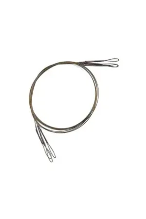 Jusqu'à Épuisement Des Stocks Bas de ligne acier JIG POWER 19 brins 40cm 12kg 3pcs