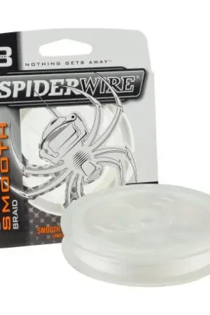 Tresse SPIDERWIRE Stealth smooth blanche SSM8 0.13mm 12.7kg 150m Top Vente