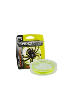 Pas Cher Tresse SPIDERWIRE Stealth smooth Jaune 0.29mm 26.4kg 150m