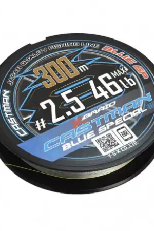 Pas Cher Tresse YGK (X BRAID) Castman blue special PE2.5 46Lbs 300m
