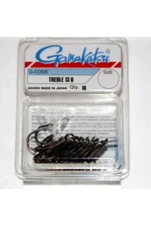 Solde Hameçon triple GAMAKATSU 13 Bronzé n°10